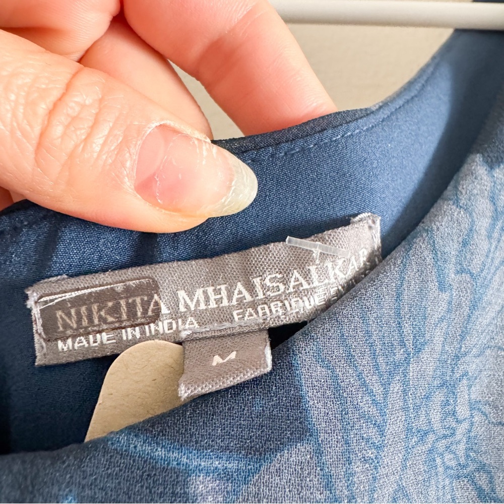 Anthropologie Nikita Mhaisalkar One Shoulder Maxi Dress - Picture 9 of 9